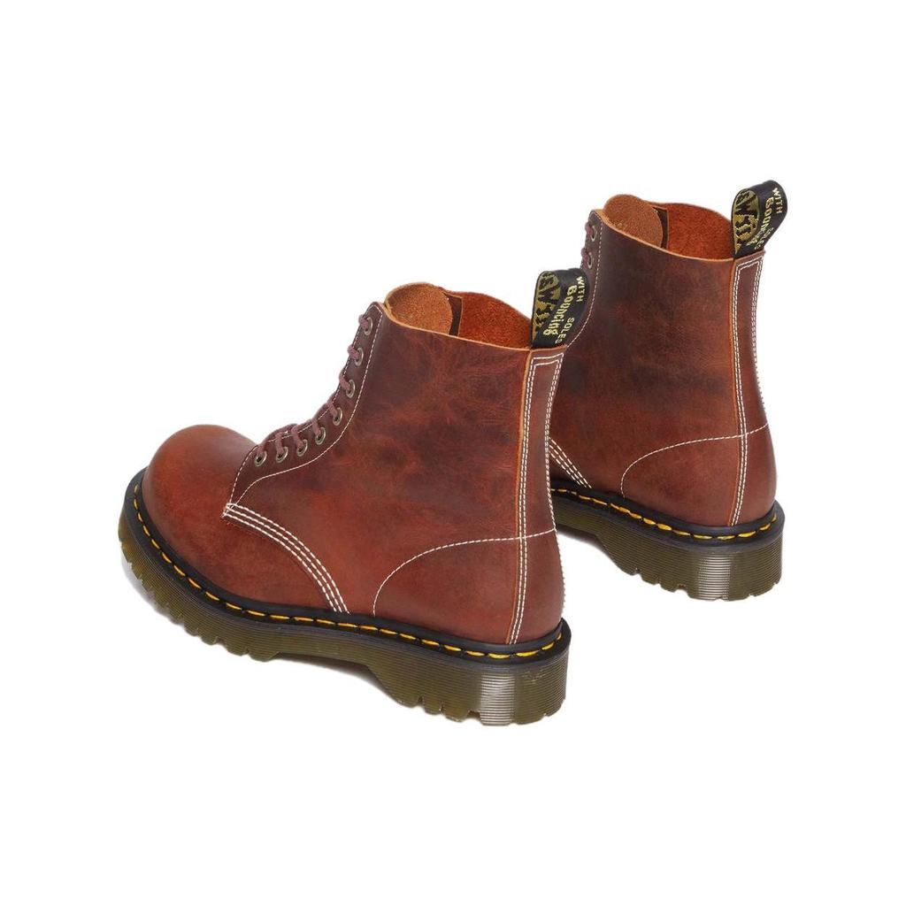 Dr. Martens Кожа Мода Удобные Короткие Ботинки Мартин Унисекс Ботинки Коричневые 31023299