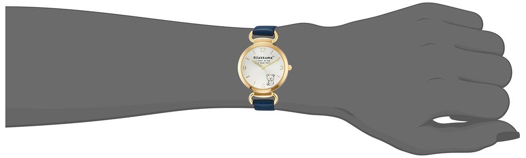 Часы ALIAS Rilakkuma Analog с водонепроницаемым кожаным ремешком WW20105SXRK Blue для женщин