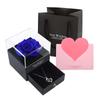 Eternal Rose Box with Necklace Preserved Flowers Rose with Crystal Necklace Gifts for Mom Wife