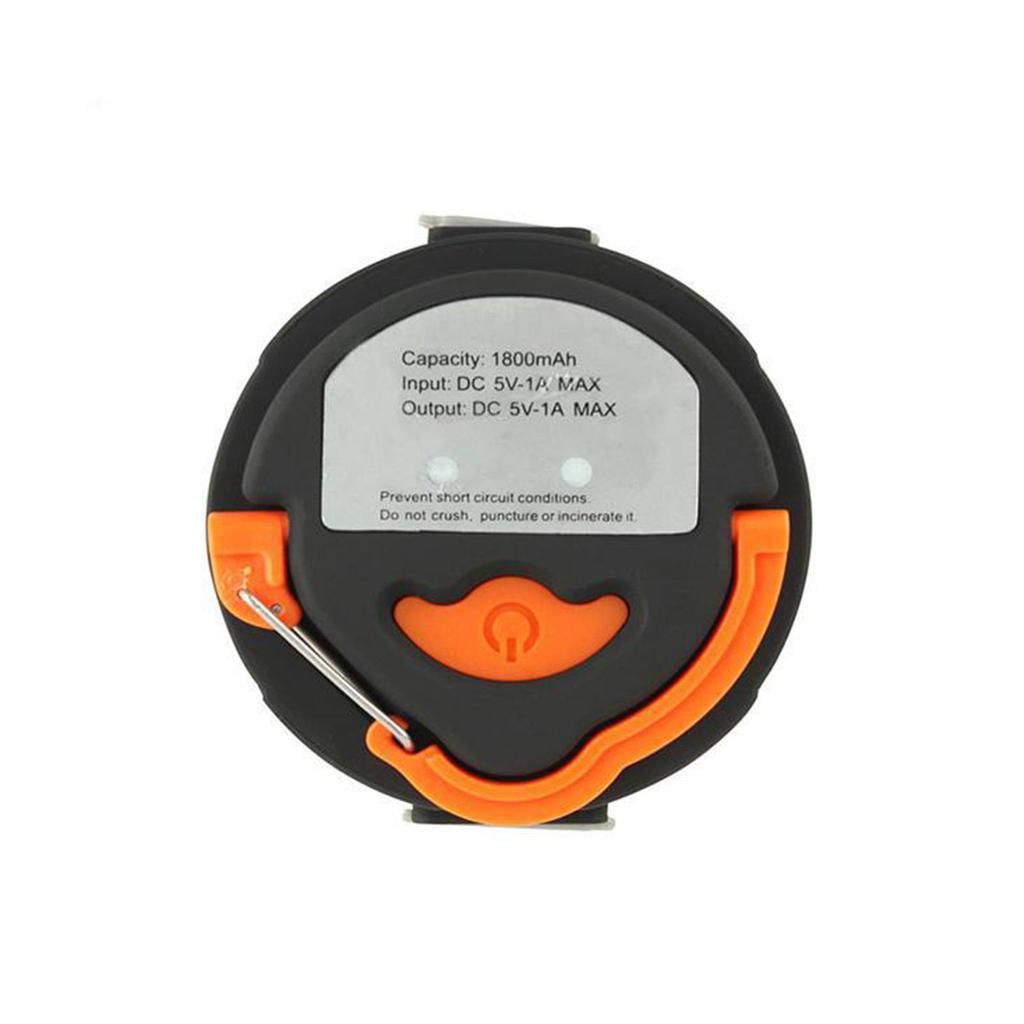 Светодиодный фонарь для кемпинга, USB аккумуляторная лампа для кемпинга, мини-фонарик с магнитным основанием, 3 режима освещения