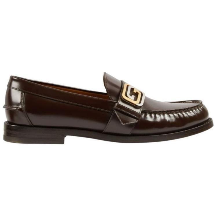 Gucci Лоферы с пряжкой Gg 'Night Cocoa' 723631 17X00 2106