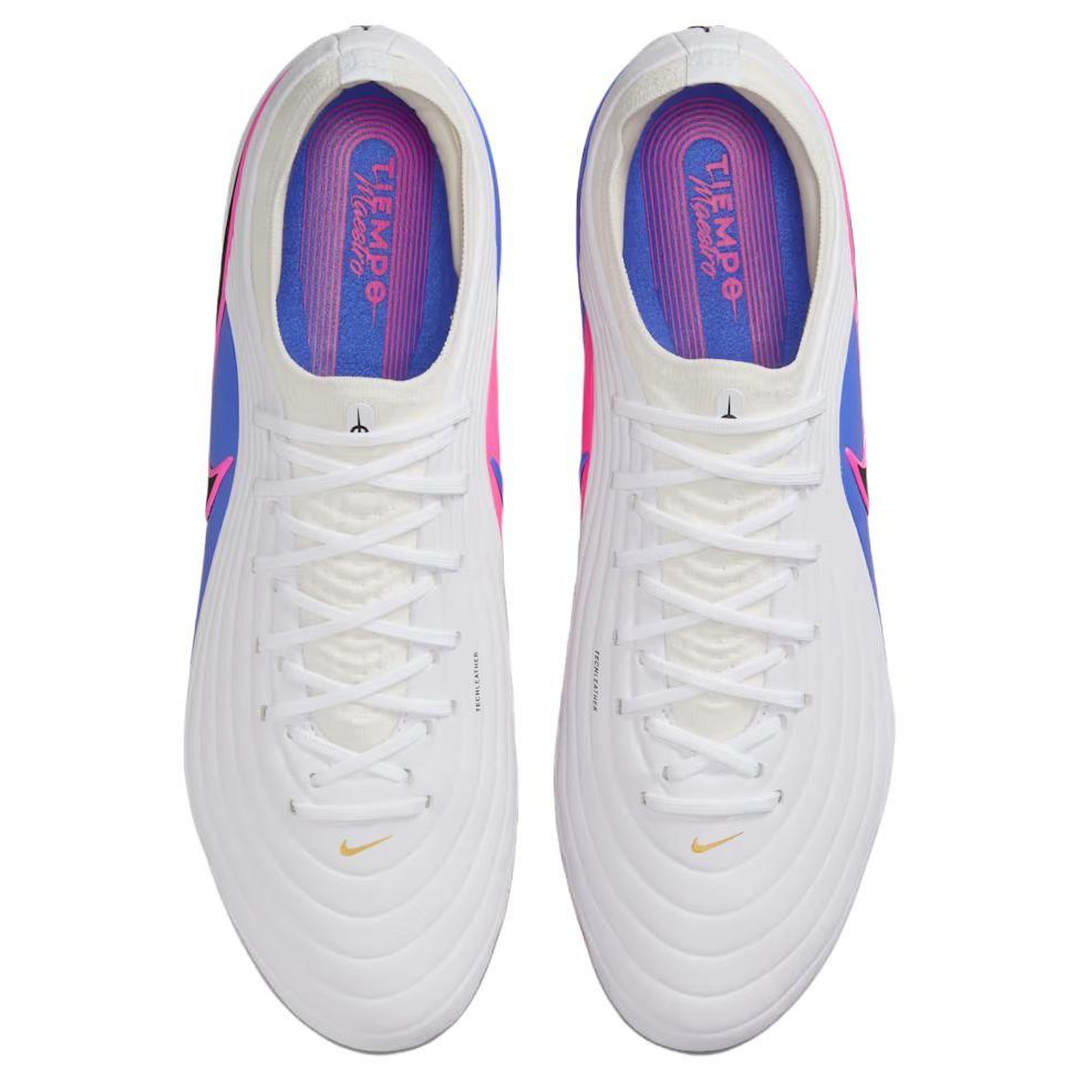 Nike Футбольные бутсы Tiempo Maestro Elite FG Low White Racer Blue Унисекс Розовый-Blast Черный HQ3157-146