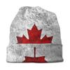 Флаг Канады Ретро Винтаж Классический Стиль Промытый Теплый Капот Велоспорт Повседневные Шапочки Защитные Унисекс Женские Шапки