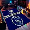 Schalke logo Poster Carpet Rug for Living Room Bedroom Home Sofa Decoration,Kids play Nonslip Floor Mat