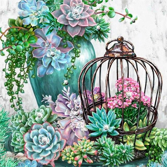 5D алмазная живопись Пион горный хрусталь комплект Алмазная вышивка цветок полная квадратная дрель вышивка крестиком рукоделие домашний декор