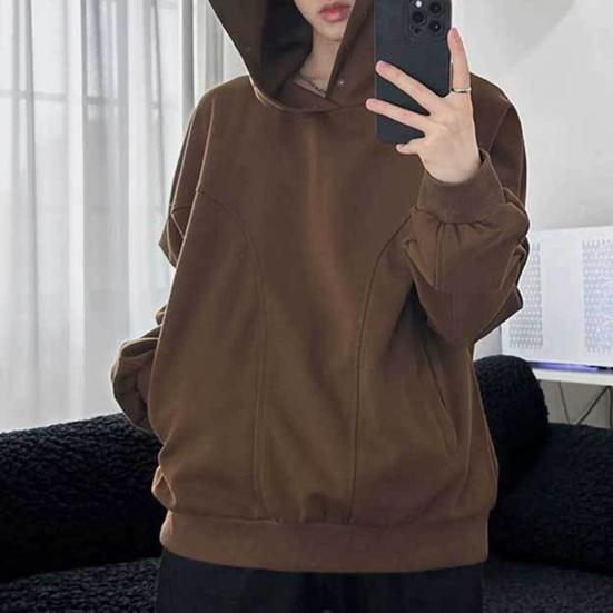 Мужская толстовка с капюшоном на осень-зиму, однотонная, с длинными рукавами, с капюшоном, эластичные манжеты и