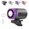 LED Display Car Clip on Air Conditioner 199 Speeds Adjustable 360° Rotation Silent Mini Cooling Fan Wide Clamp