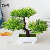 Искусственный бонсай в горшке для декора