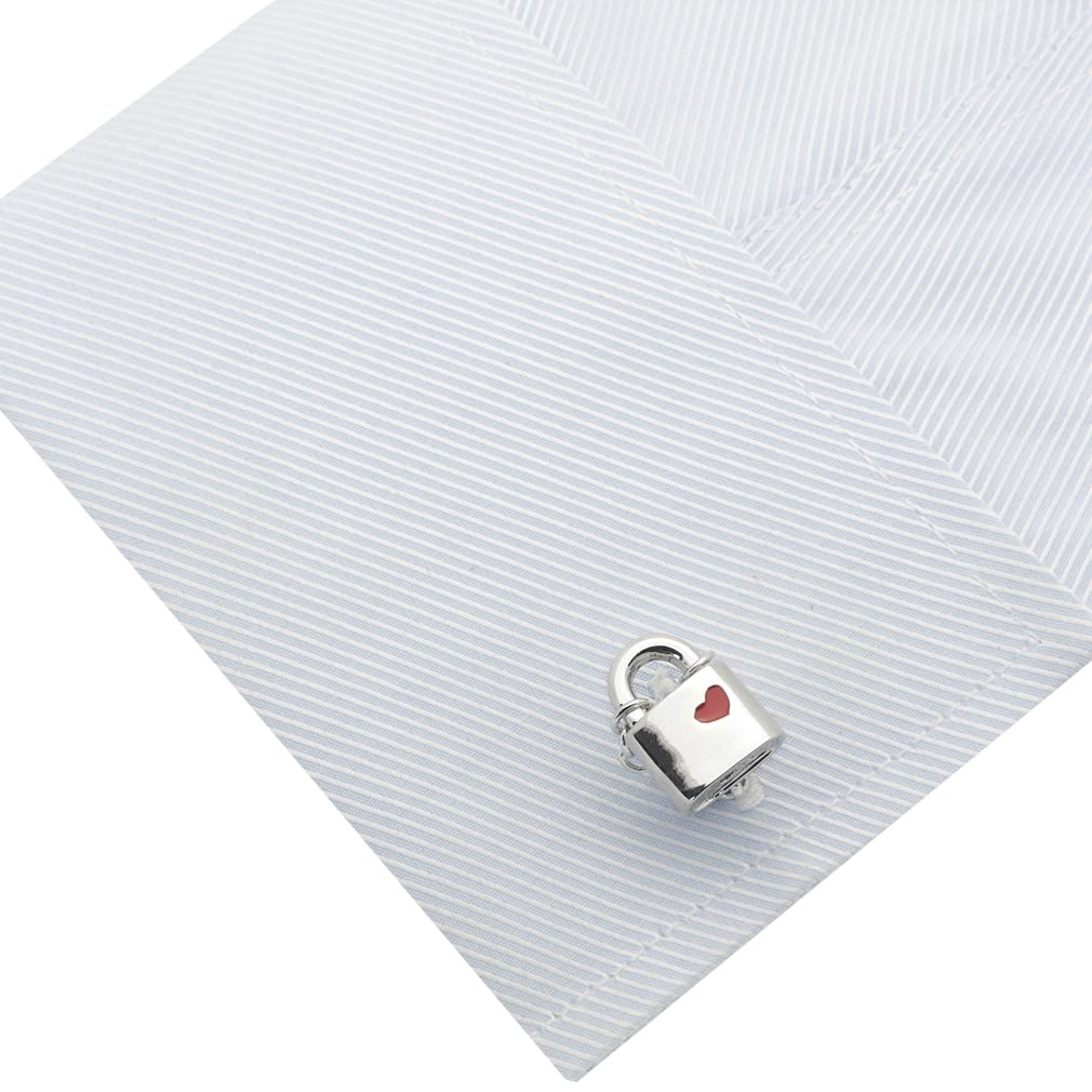 Heart Padlock Cufflinks Cufflinks Cufflinks N01815