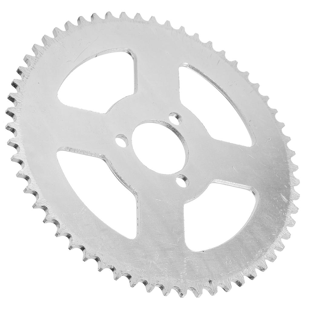 T8F 58T Белая стальная звездочка с 3 отверстиями, шатуны 29 мм для мини-мотоцикла 4749 куб. см, ATV Kart