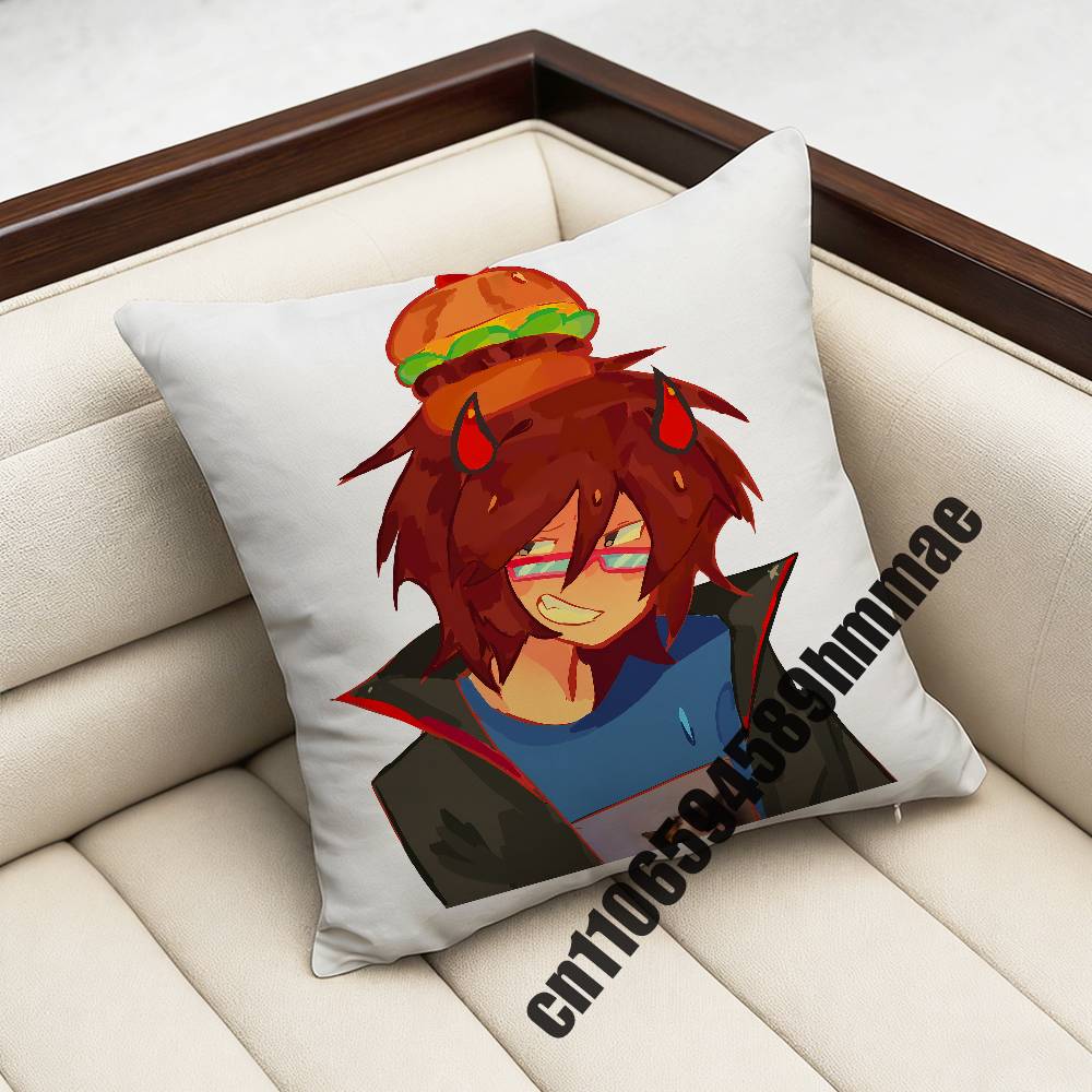 For Funny Clkidd n Throw Pillow Case Sham xcm xcm Square Car Pillowcase Pad Cushion Cover