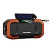 Многофункциональная портативная Bluetooth-колонка, радиоприемник AM/FM/NOAA с ручным генератором и солнечной панелью, светодиодный фонарик и Power Bank на 5000 мАч, фонарик, SOS-сигнал