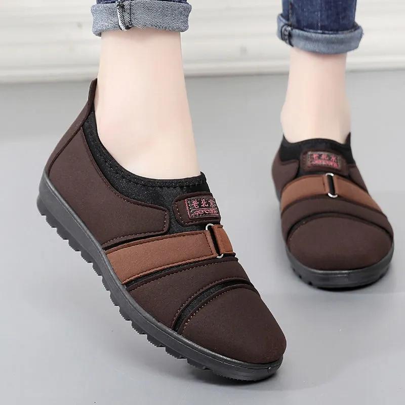 Женские классические легкие балетки с круглым носком, противоскользящие, туфли-лоферы для танцев, женская обувь, стильный комфорт, коричневые лоферы ab248