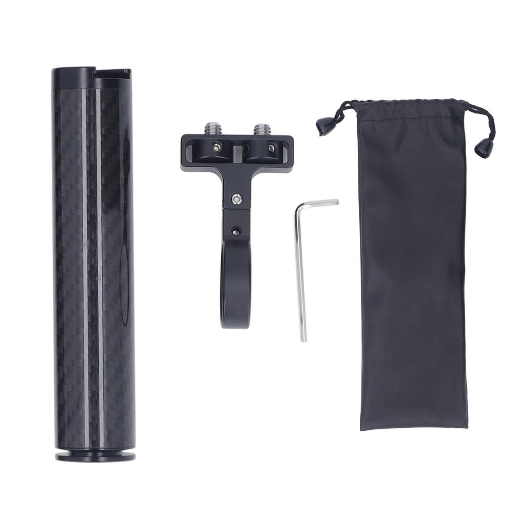 Ручка-держатель для клетки камеры 138 мм из углеродного волокна и алюминиевого сплава, универсальная, 1/4 дюйма, удлинитель для клетки камеры