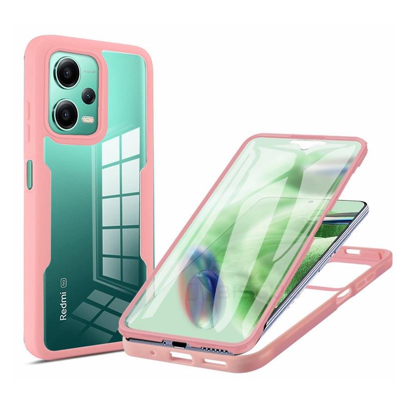 Матовый чехол из ТПУ с поворотом на 360 градусов для Xiaomi Redmi Note 12 Pro Plus 5G Xiaomi 12T 12 13 Lite Poco F5 X5 Pro, прозрачный защитный чехол