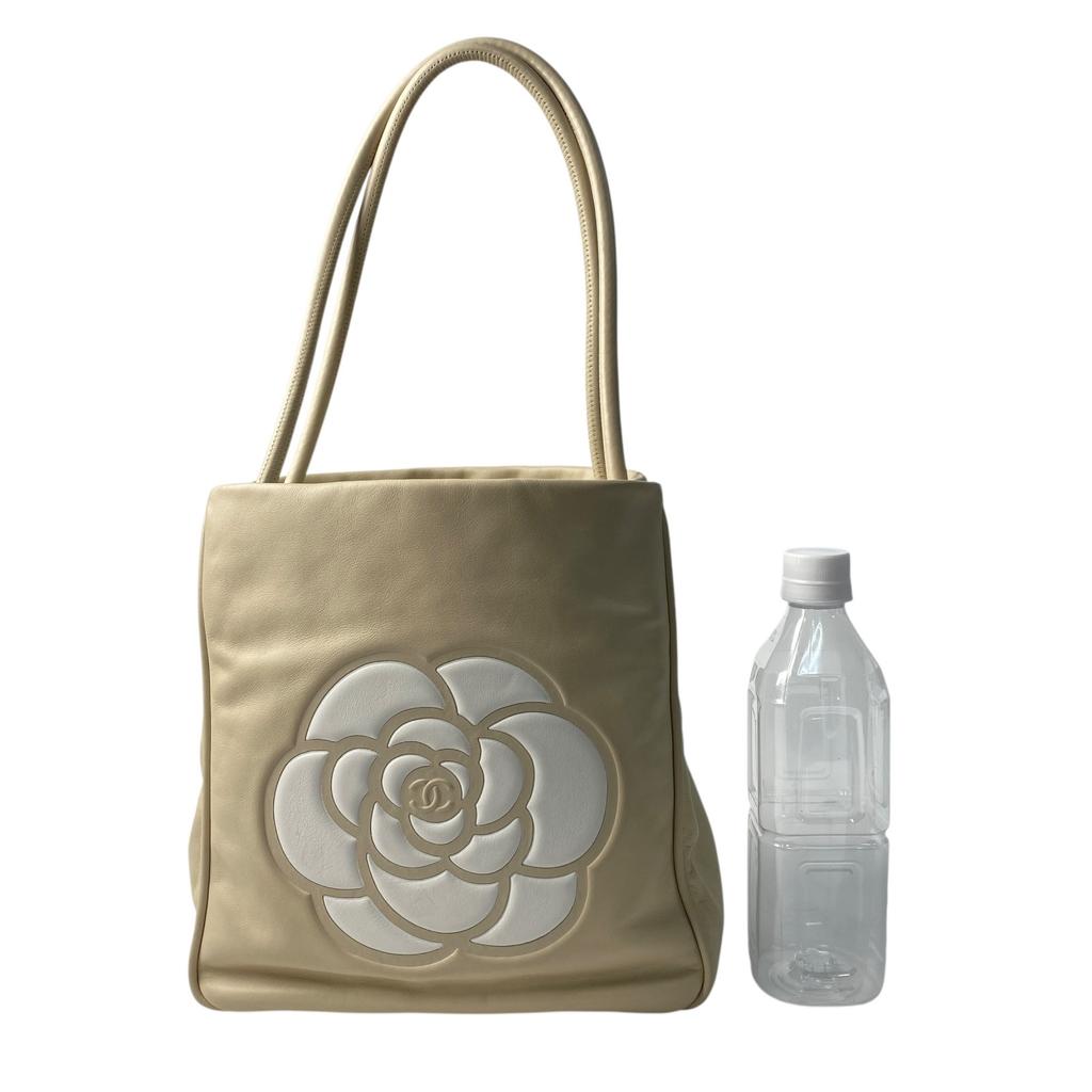 Used CHANELTote Bag Ivory Leather Women