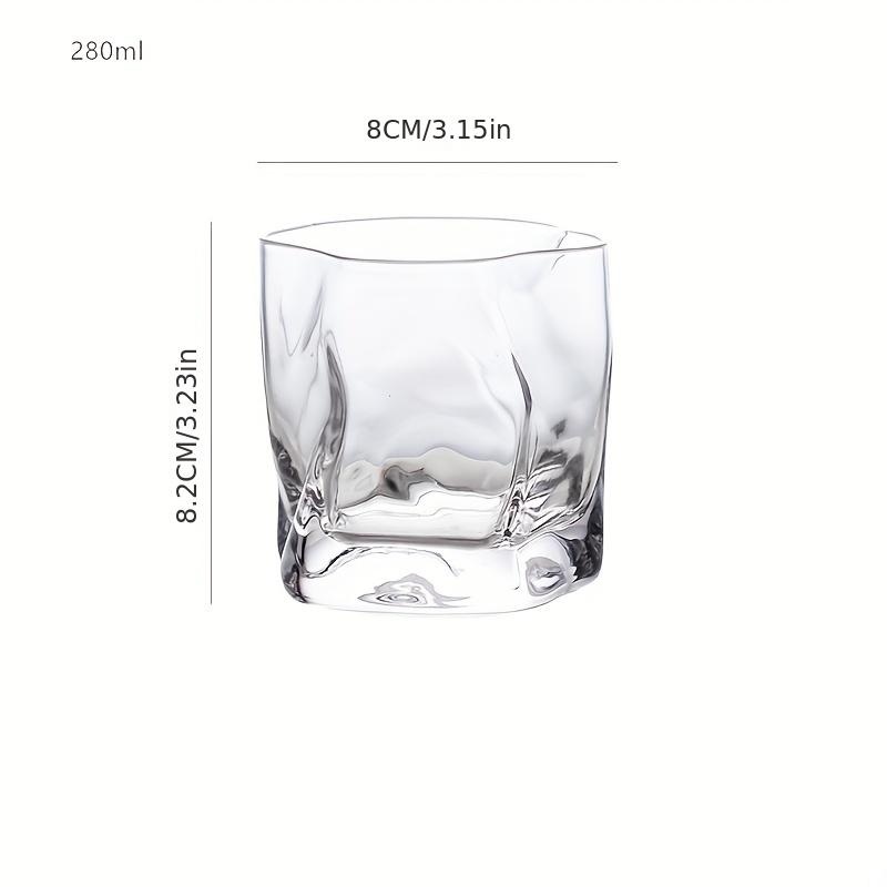 Набор бокалов для виски, 4 шт., стакан для виски, набор для вина, домашний бар, посуда для напитков для любителей виски с подарочной коробкой