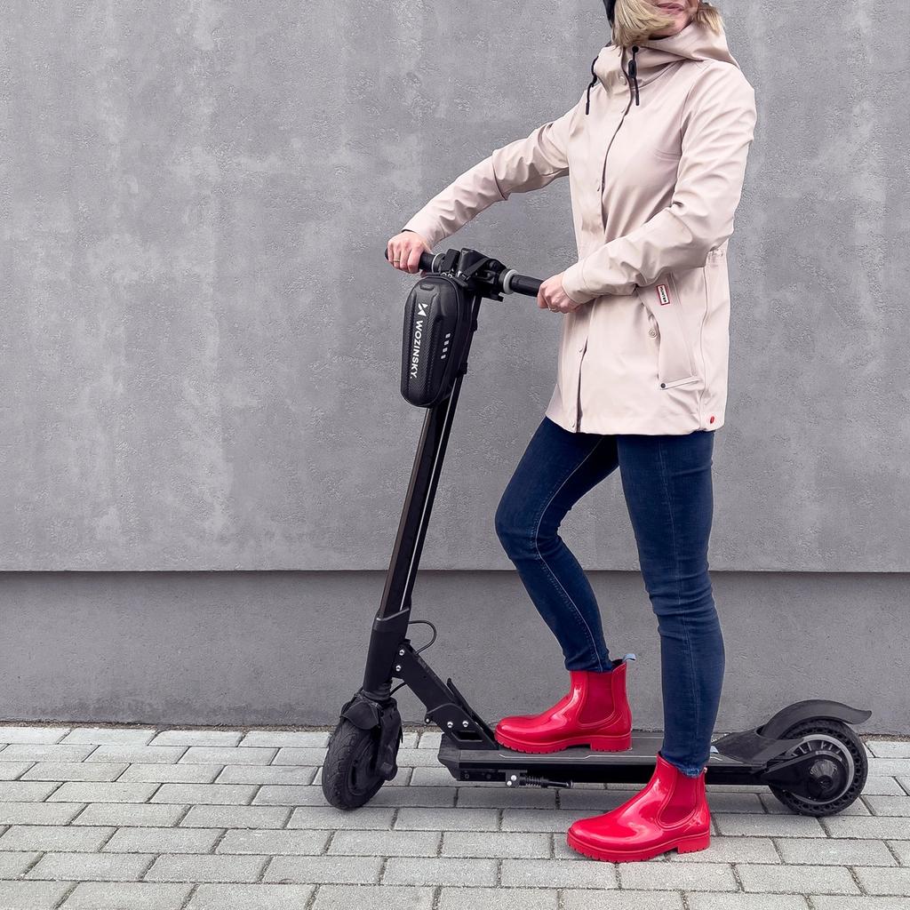 Wozinsky Waterproof Handlebar Bag Scooters Scooter Bag 2 L Black (Wsb3Bk)