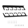 Horizontal 6-Rod Fishing Rod Holder Wall Mounted Fishing Poles Rack for Garage,Wall, Ceiling Rod Stand Easy Installation