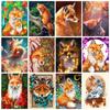 DIY Diamond Painting Fox Cross Stitch Kit Mosaic Art Diamond Painting Full Circle/Square Diamond Home Decoration