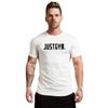 Do The Work Muscleguys Mens Slim Fit Gym Sports Bodybuilding Fitness Workout Man Cotton Breathable Thin T-Shirt 5 Colors
