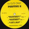 12inch Record POSITIVE K - Night Shift / Car Hoppers PK409PROMO NOT ON LABEL 1992 US Rap & Hip-Hop/R&B Used