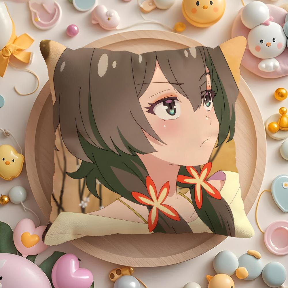 M-Mayonaka animeНаволочка для подушки Punch Подушка для дома и автомобиля Многоцелевая наволочка - Двусторонняя, Мягкая и прочная для повседневного использования