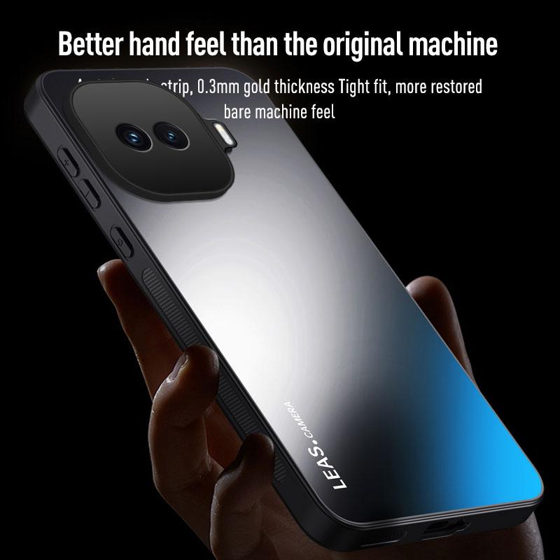 EUCAGR Для Vivo IQOO Z11 Turbo Роскошный Ударопрочный AG Матовый Мягкий ТПУ+ПК Матовая Задняя Крышка Для Vivo IQOO Z11Turbo Чехол для Телефона Coque