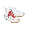 Converse Run Star Hike Удобные Универсальные Высокие Кеды из Канваса Унисекс Кроссовки Белые Красные Синие 164665C-CNY