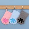 1 Pair Absorbent Pet Bath Gloves Quick Drying Dog Bath Supplies Dogs Paw Towel  for Cats and Dogs