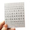 Moon Star Face Gems Self Adhesive Nail Art Decoration Stage Decoration Makeup Sticker