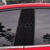 Прочные сотовые автомобильные наклейки DIY устойчивые к царапинам накладки на среднюю стойку самоклеящаяся водонепроницаемая наклейка для стайлинга и украшения автомобиля
