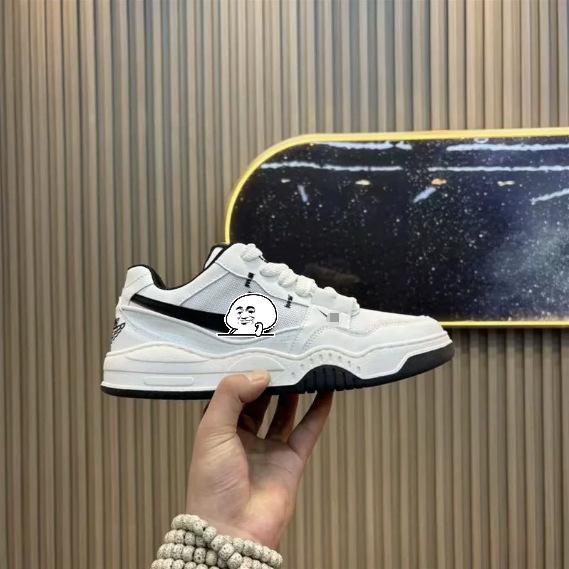 Spring and summer leather surface breathable soft sole comfortable sports and leisure Forrest Gump shoes 12