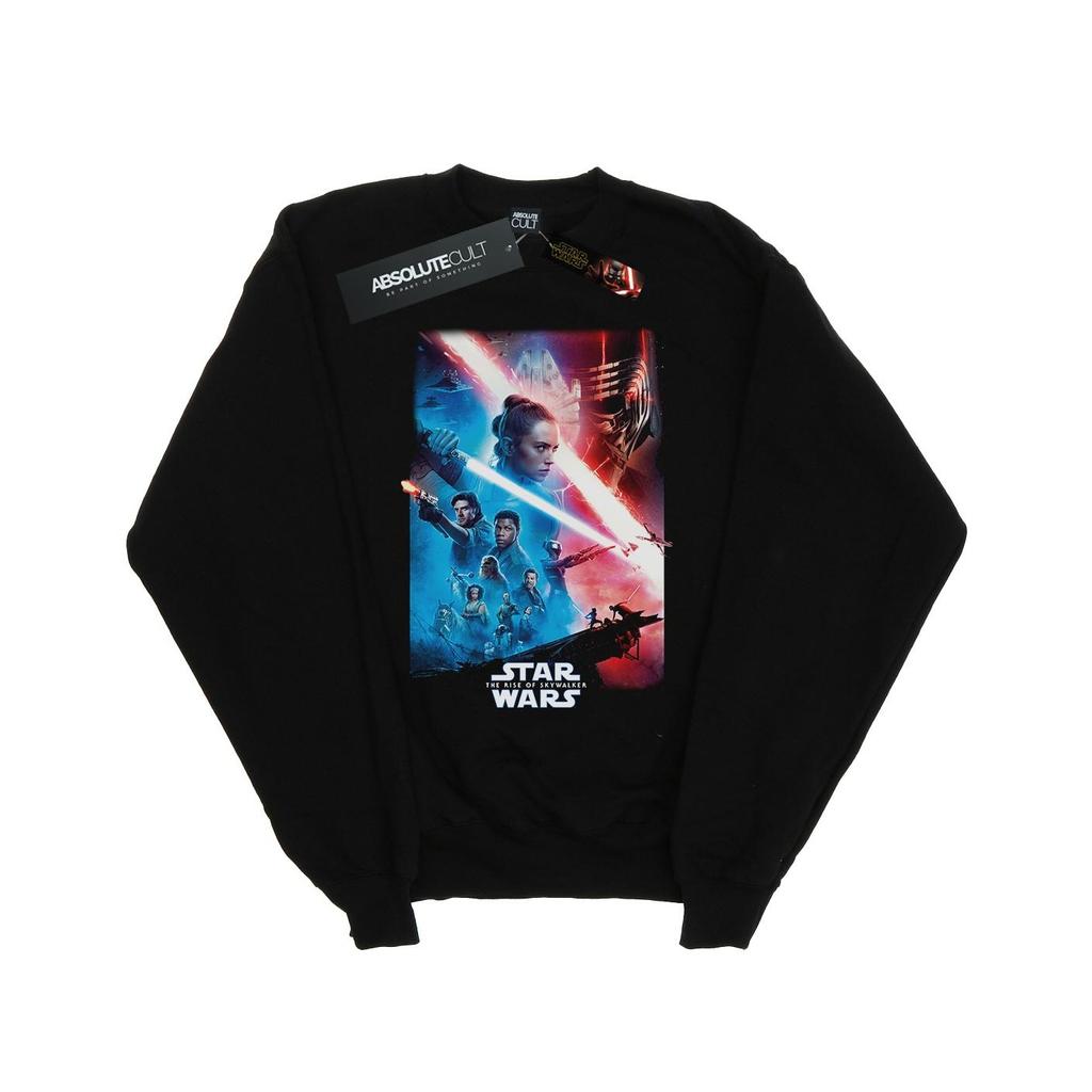 Star Wars Mens The Rise Of Skywalker Theatrical Poster Sweatshirt