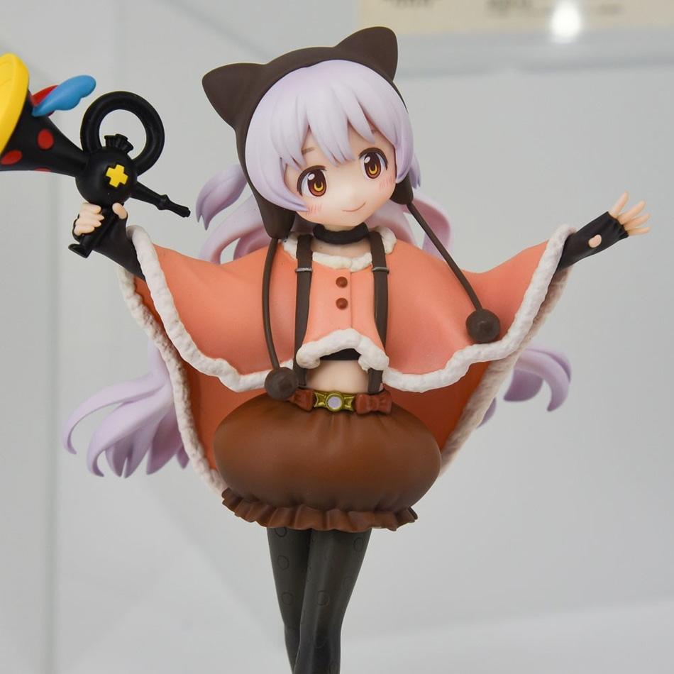 16 см Puella Magi Madoka Magica Байцзянчжу Колдунья Олень Глаз Круглый Аромат Циби Модель Украшение Игрушка Подарки для Фанатов Подарки на День Рождения