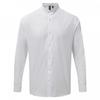 Mens Grandad Collar Long-Sleeved Shirt