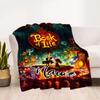 Magic Life Adventure Customize Your Name Blanket Throw Customizable Blanket Soft Warm Cozy Versatile for Office Chair Nap Home Decor Seaside