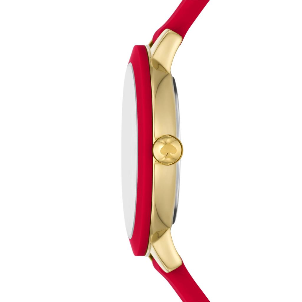 Spade New Watch PARK ROW KSW1819 Red [Kate York] Women's