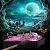 Children Decorate Props Skeleton Coffin Toy Halloween Grimaces Scythe Props Demon Decoration Supplies DIY Decorations