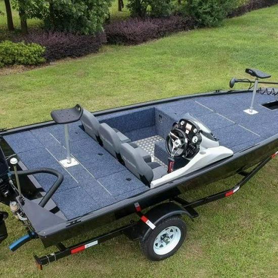 Non-Slip Marine Deck Aluminum Alloy Floor Mat for Yachts - Anti-Collision Boat Paving Blanket