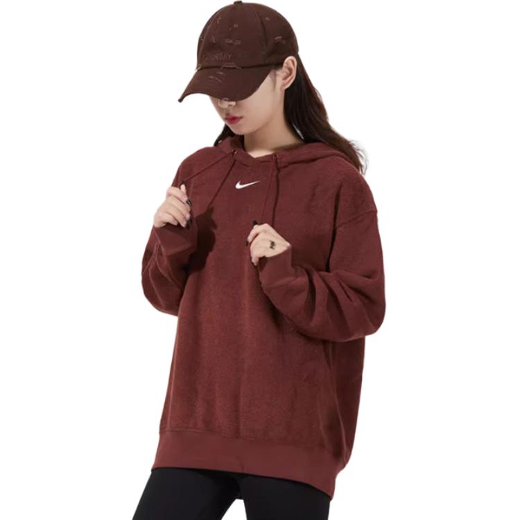 Nike Толстовка Женская Каштановая DD5119-273