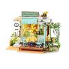 Tsukurundesu® DIY Miniature House Dollhouse DG Series Flower Cafe with Japanese Instructions