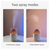 The Simulated Volcanic Color Lamp Humidifier USB Aromatherapy Diffuser is Suitable for use in Cars, Homes, Bedrooms as a Gift