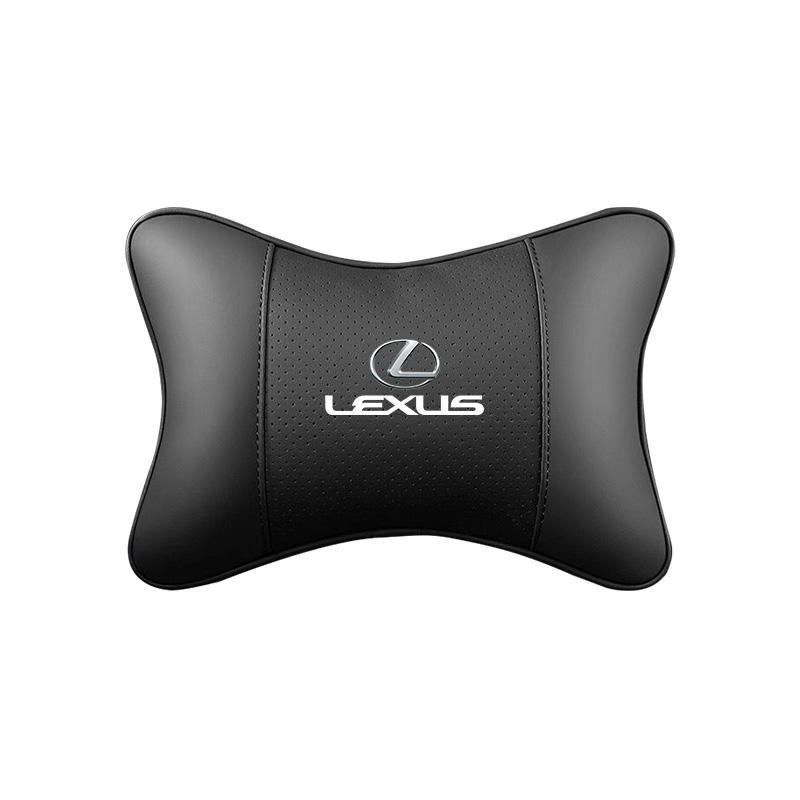 Car Leather Seat Headrest Neck Pillow Head Cushioning For Lexus F-SPORT ES RX NX LS UX LM LX GX LC RZ IS CT GS RC HS SC TX LBX
