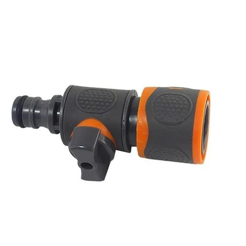 1 шт. садовый шланг, быстрый разъем, запорный клапан 16 мм, 1/2 дюйма, 3/4 дюйма, переходник для домашнего полива, ирригационной муфты, фитинги для мойки автомобиля