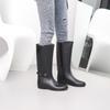 High Tube Rain Shoes Women's Rain Boots Long Tube High-end Water Shoes Waterproof Glue Shoes Horse Boots Water Boots