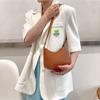 New Women's Fashion Handbags Retro Solid Color PU Leather Shoulder Underarm Bag Casual Women Handbags Trend