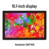 10.1/13.3" IPS HD Тонкий Сенсорный Монитор с Подключением по Одному Кабелю для Второго Экрана и Промышленного Управления.