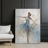 Ethereal Dance of the Ballerina Ethereal Dance of the Ballerina, 50X70 Cm, Unframed, Premium Canvas On Stretcher