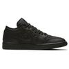 Air Jordan 1 Low Triple Черные стеганые женские кроссовки DB6480-001